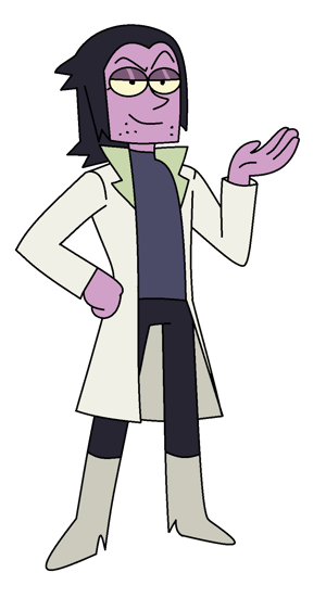 This is the Avatar Image for the Professor Venomous - OK K.O.! Let's Be Heroes AI Voice and Text to Speech Generator